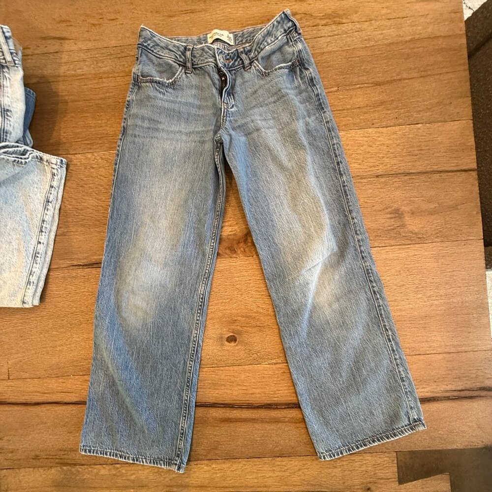 Abercrombie Kids Low Rise Baggy Jeans Size 13/14 - Picture 3 of 8